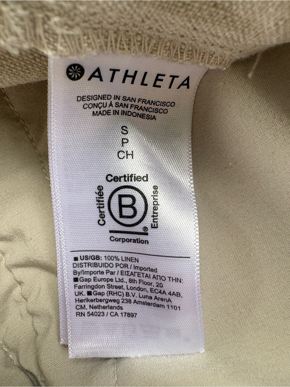 Athleta Retreat Wide Leg Linen Pants - Picture 10 of 14